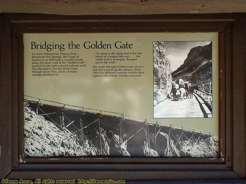 Bridging the Golden Gate sign