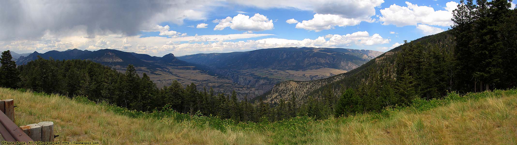 Clarks Fork overlook