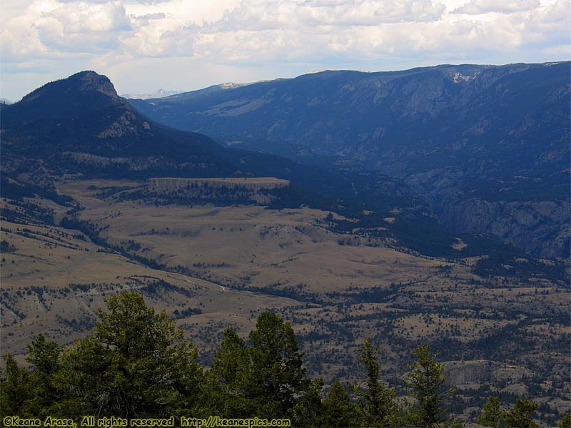 Clarks Fork overlook