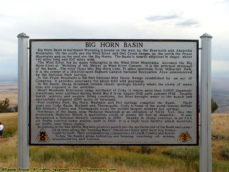 Big Horn Basin sign