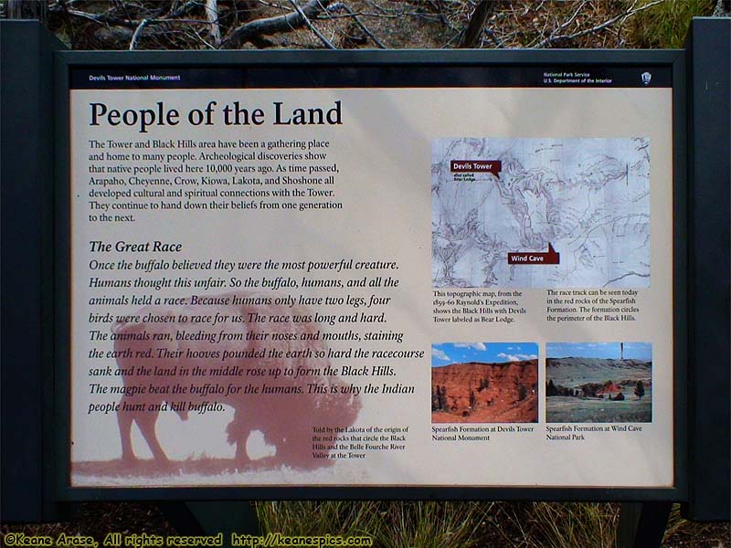 People of the Land sign