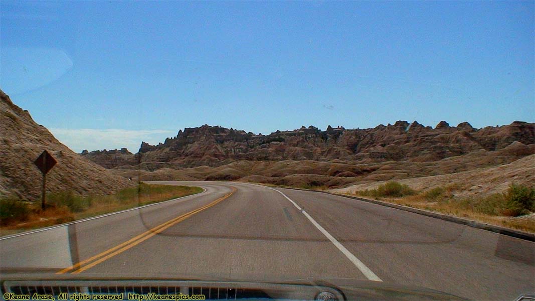 Along Badlands Loop Road