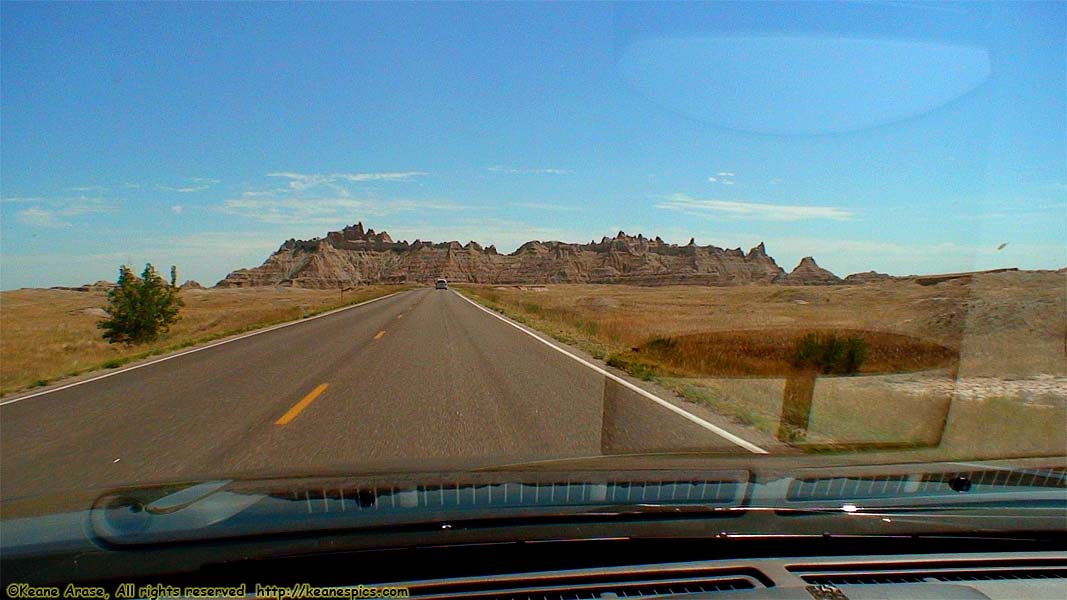 Along Badlands Loop Road