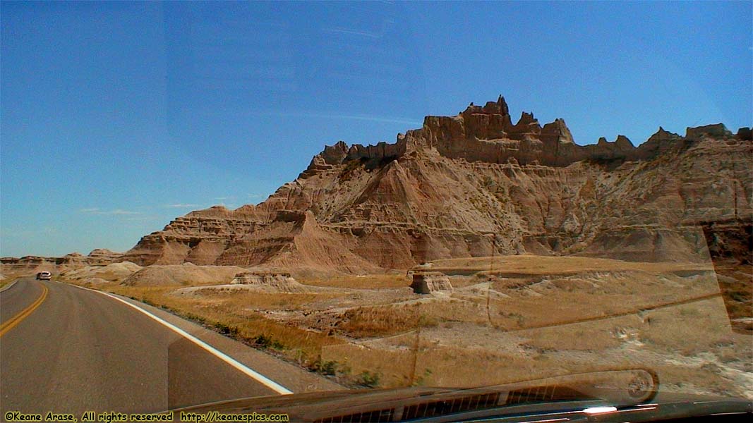 Along Badlands Loop Road