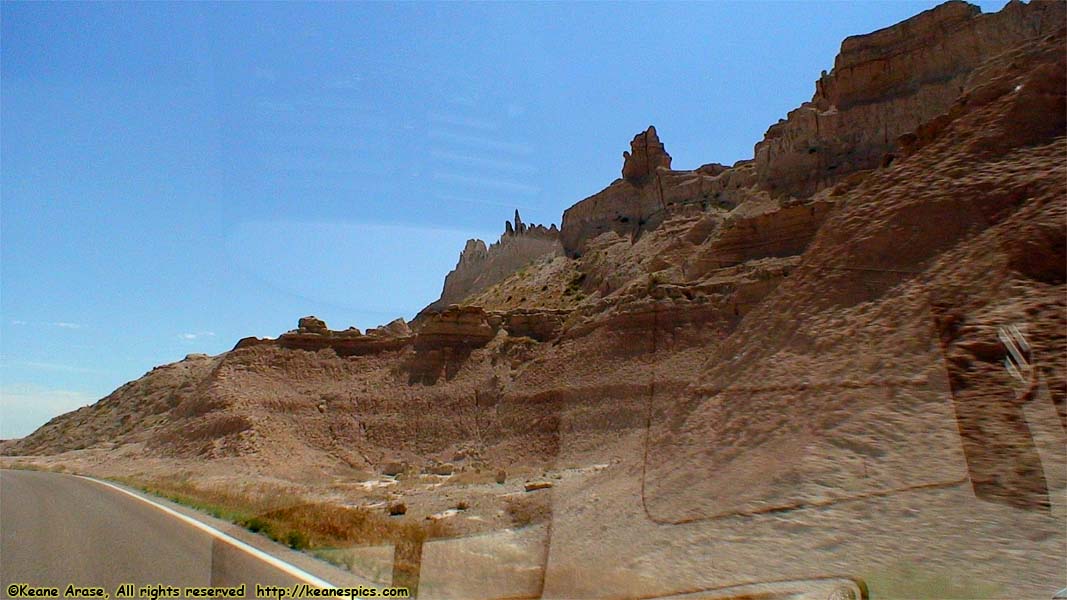 Along Badlands Loop Road