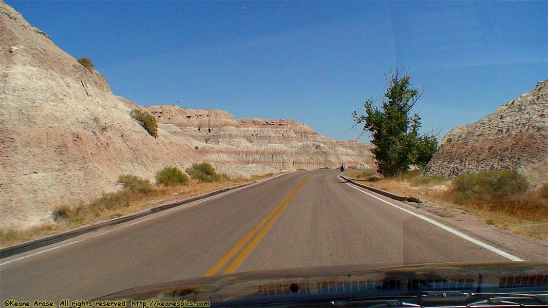 Along Badlands Loop Road