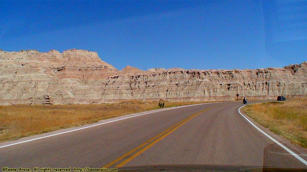 Along Badlands Loop Road