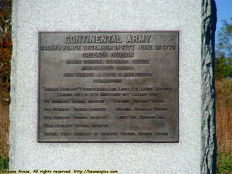 Greene's Division Marker