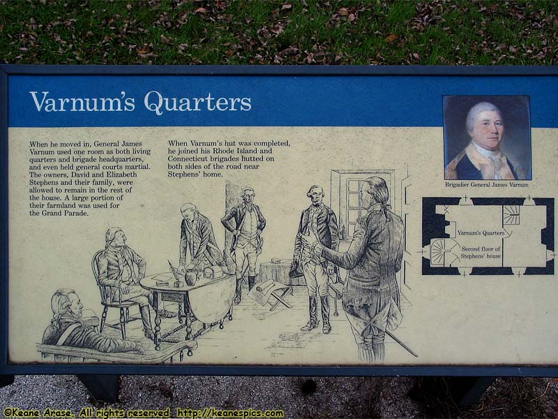 Varnum's Quarters sign