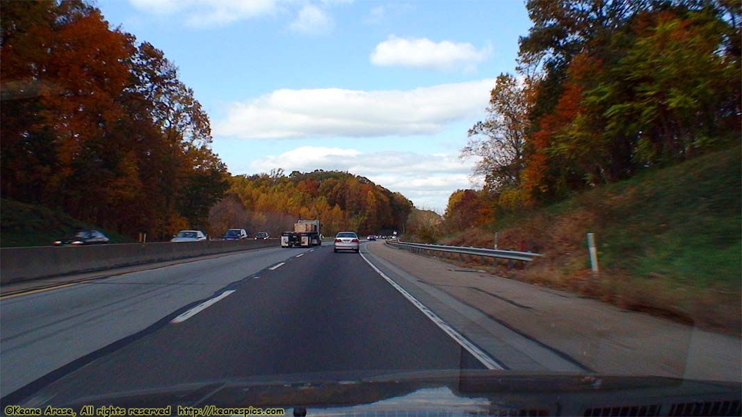 Some fall colors on the road home