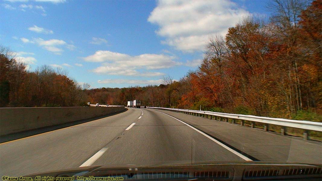 Some fall colors on the road home