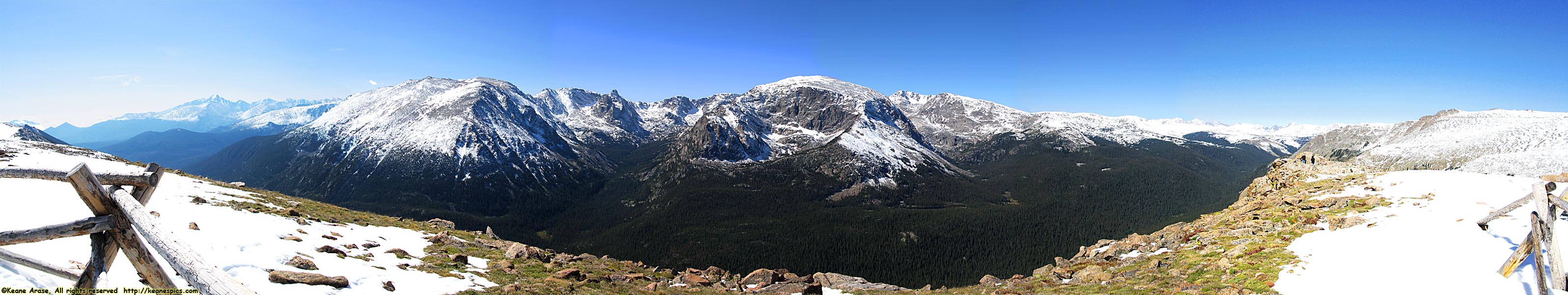 Trail Ridge Road, Forest Canyon Pullout