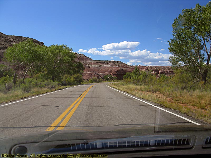 Along Utah 24