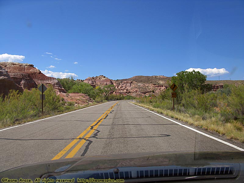 Along Utah 24