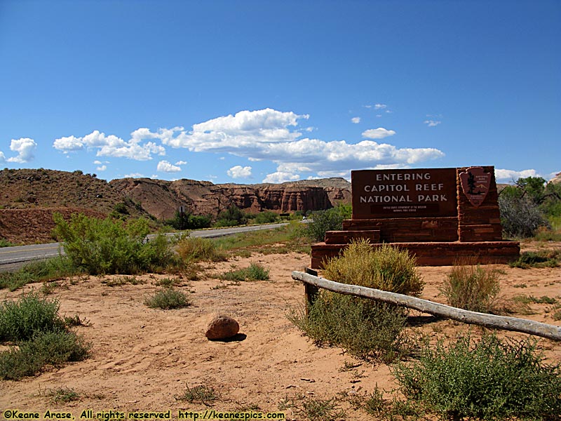 Entrance Sign