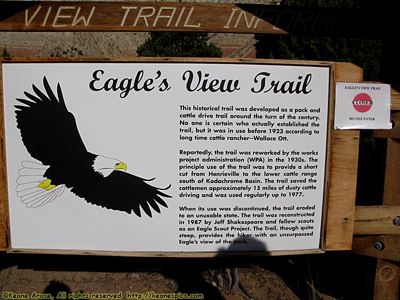 Eagle View Trail sign