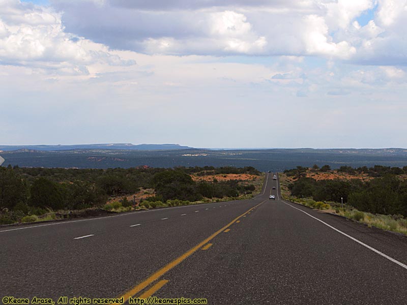 Along US-89