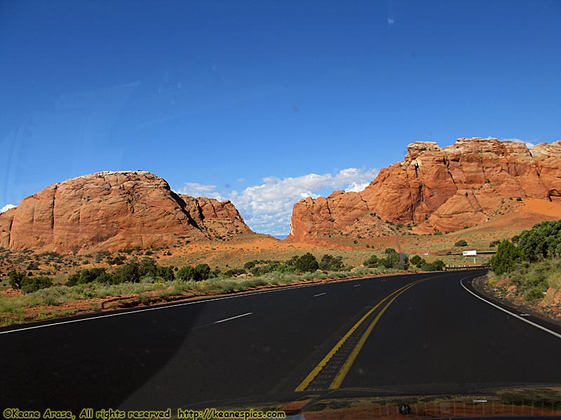 Between Page and Antelope Pass