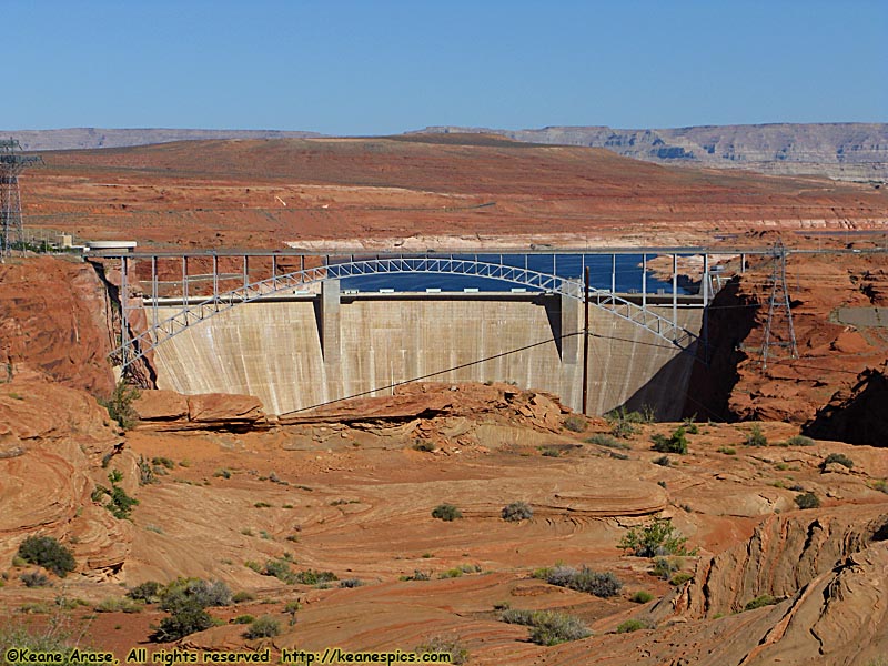 Glen Canyon Dam from Page