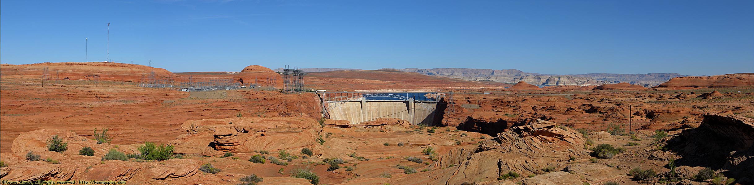 Glen Canyon Dam from Page