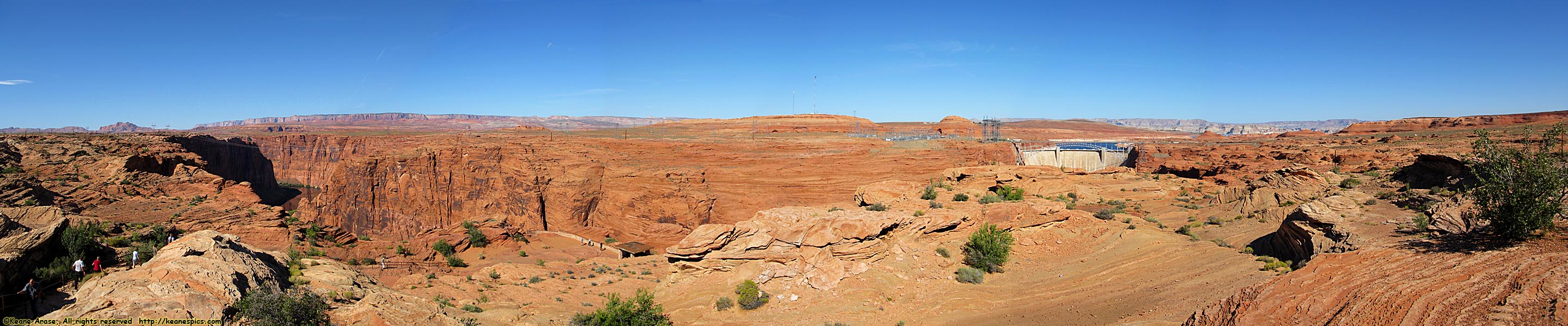 Glen Canyon Dam from Page