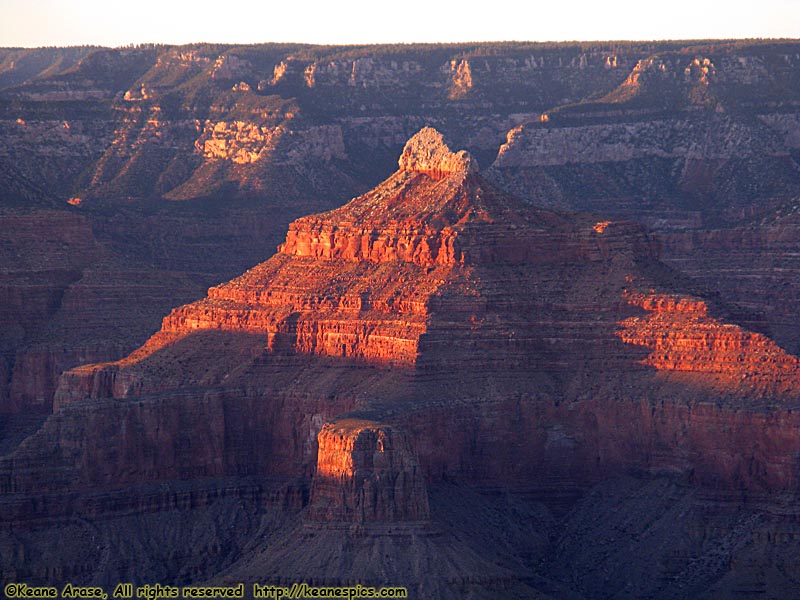 Sunset on Rim Trail