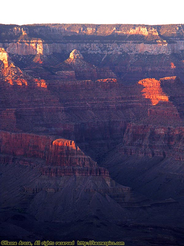 Sunset on Rim Trail