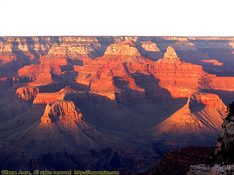 Sunset on Rim Trail