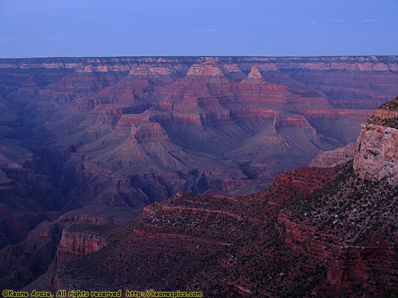 Dusk on Rim Trail