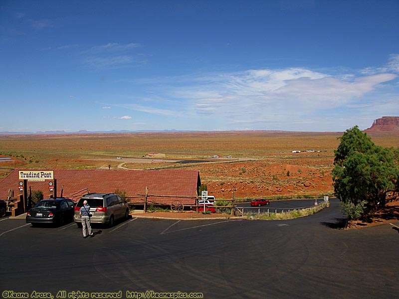 View from the restaurant