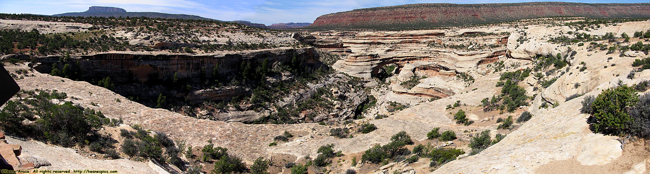 Sipapu Bridge Panoramic