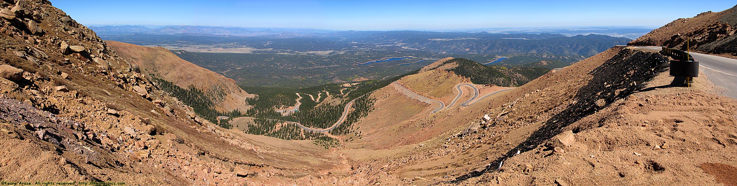 Along Pikes Peak Highway