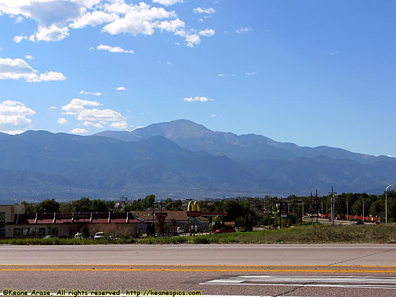 Pikes Peak from Colorado Springs