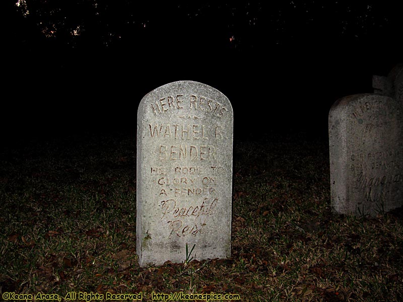 Haunted Mansion Headstones