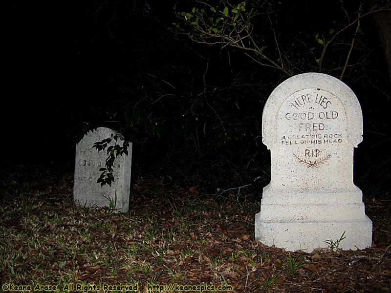 Haunted Mansion Headstones