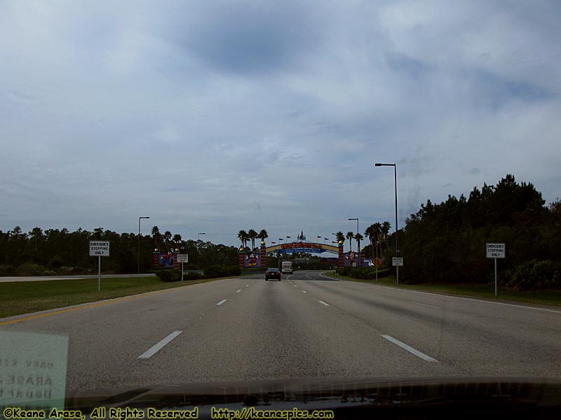 Entrance Sign, Osceola Blvd