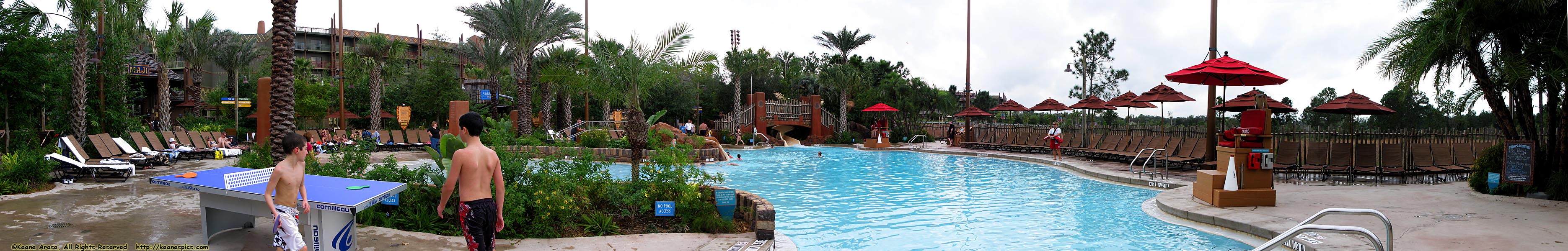 Samawati Spring Pool Area