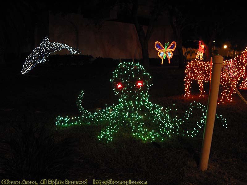 Light Topiaries at City Hall