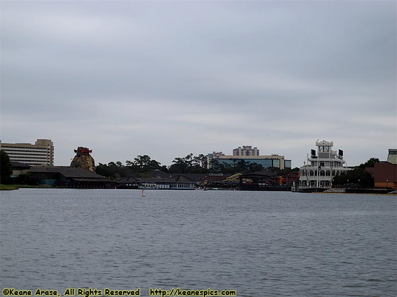 On the boat to Downtown Disney