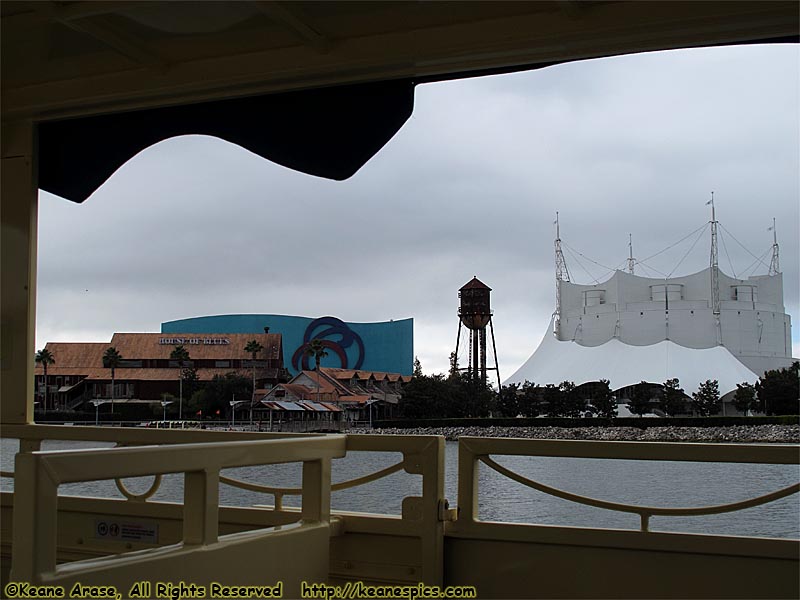 On the boat to Downtown Disney