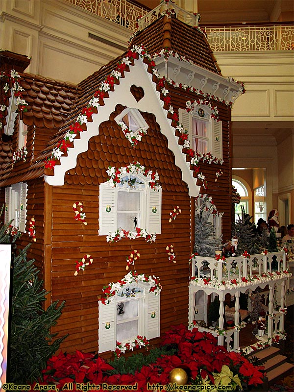 Gingerbread House Christmas Display