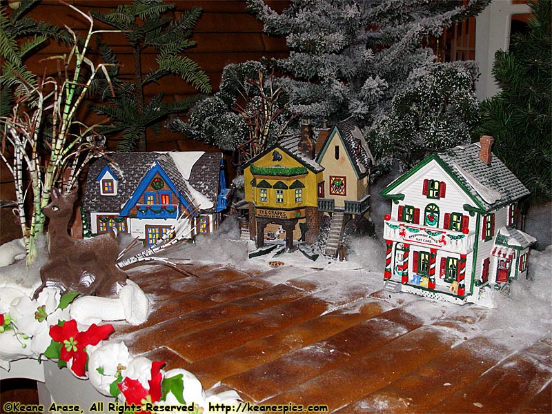 Gingerbread House Christmas Display