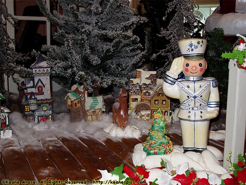 Gingerbread House Christmas Display