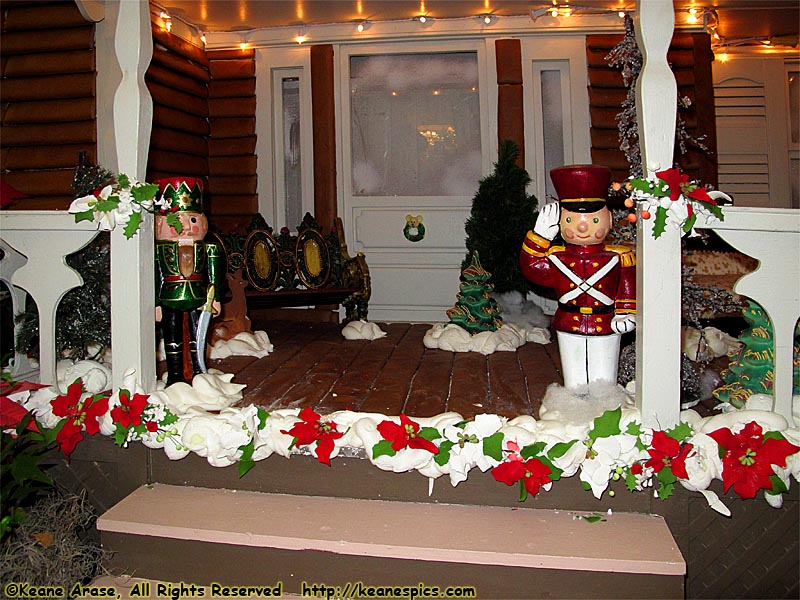 Gingerbread House Christmas Display