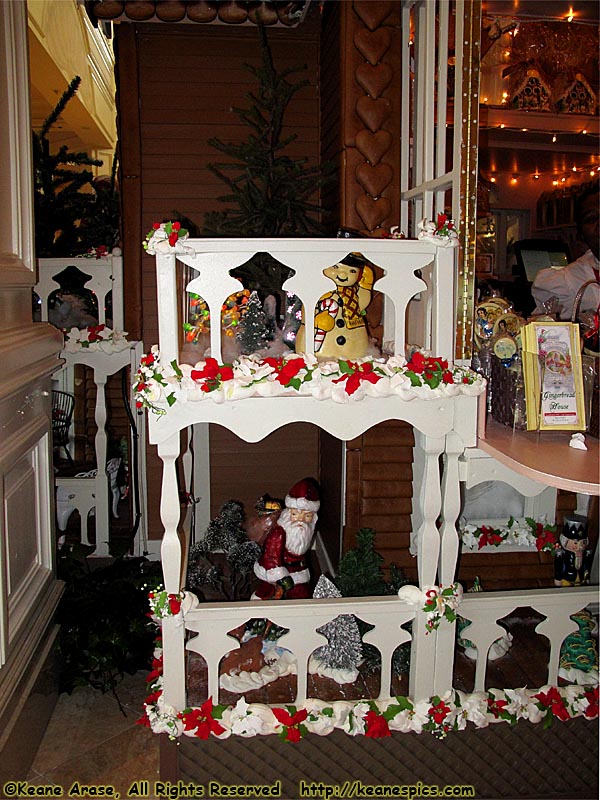 Gingerbread House Christmas Display