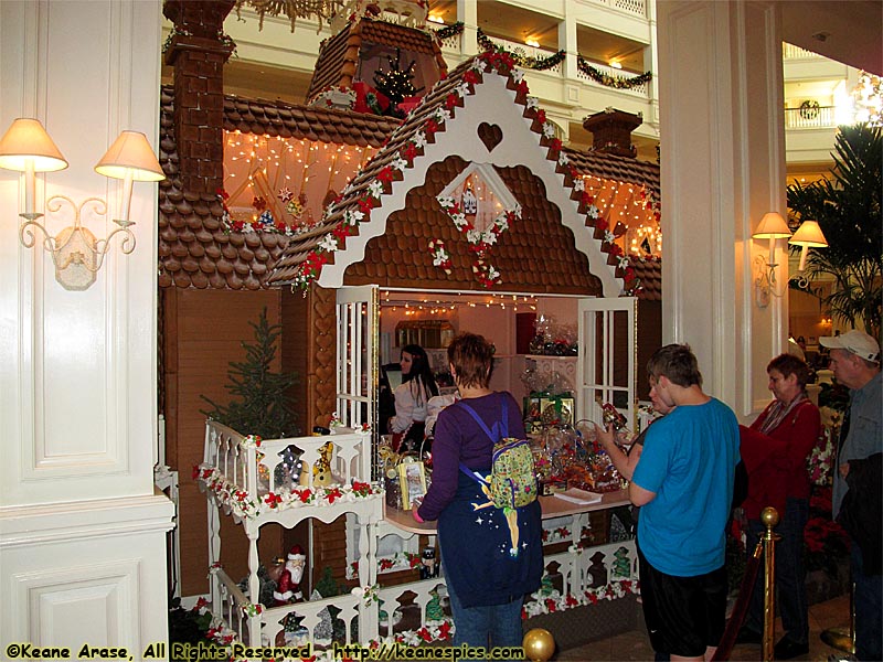 Gingerbread House Christmas Display