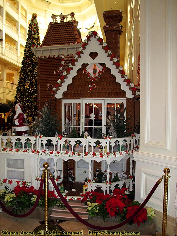 Gingerbread House Christmas Display