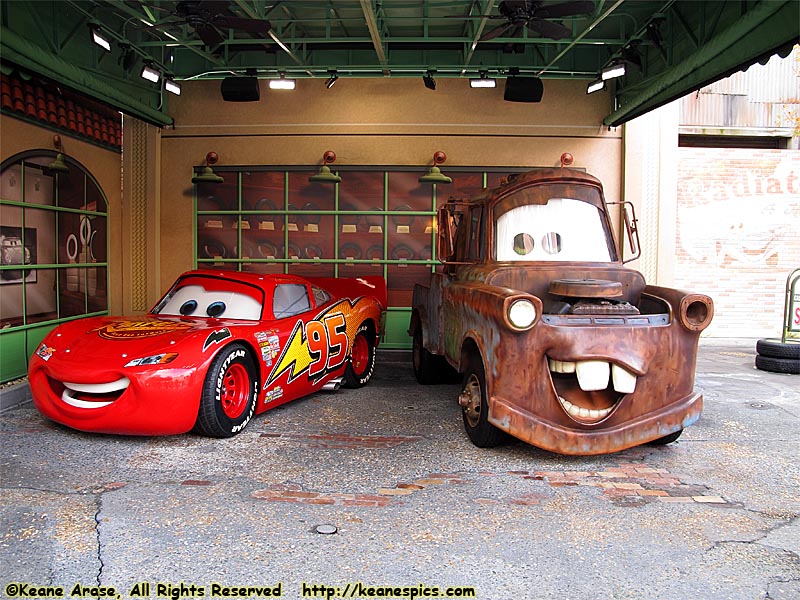 McQueen and Mater