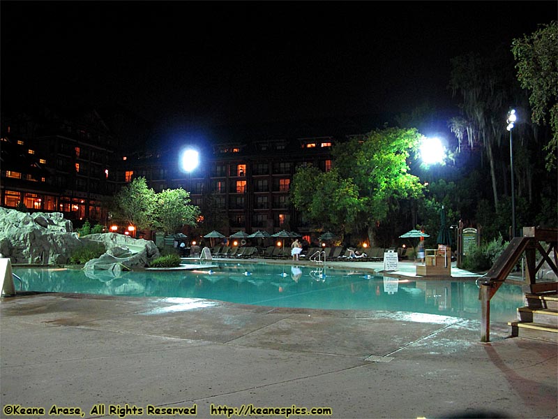 Courtyard at Night