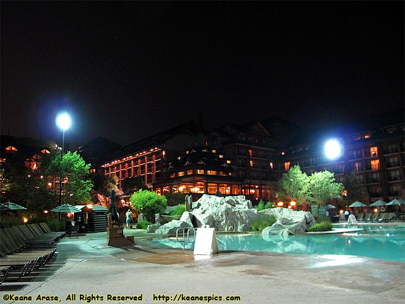 Courtyard at Night